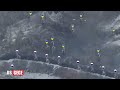 Footage ukrainian troops ambush 990 russian soldiers in trench avdiivka