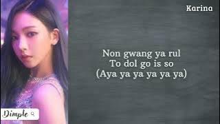 Aespa (에스파) - Black Mamba (Easy Lyrics)