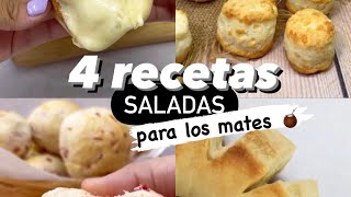 4 Recetas Saladas Para El Mate