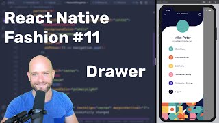 #11 Drawer — React Native Fashion screenshot 4