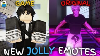 All New Emotes In The New Jjs Christmas Update V1.68 Jujutsu Shenanigans Update Roblox