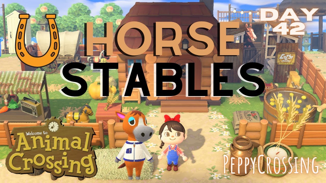 Building a Horse Stable Yard for Elmer Sugarbelle Day 42 Peppy