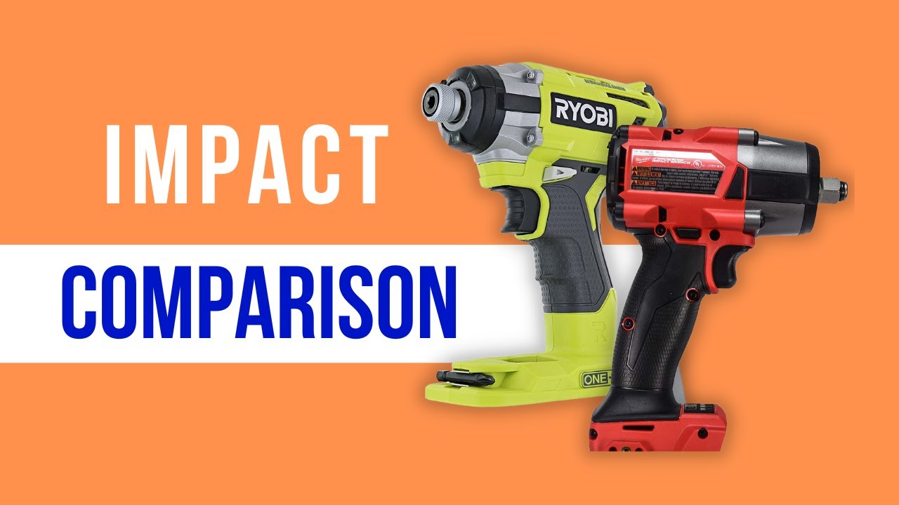 Impact driver vs impact wrench what is the difference youtube