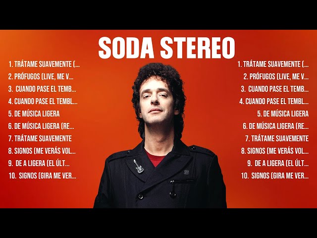 Lo mejor del álbum completo de Soda Stereo 2024 ~ Mejores artistas para escuchar 2024 class=