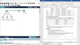 (CCNP ENCOR v8) 1.2.1 Packet Tracer - Inter-VLAN Routing Challenge