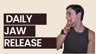 5 jaw releases to unclench your jaw (and why it matters for your pelvic floor)