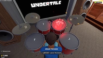 Tower Unite | Trying play a drumset while playing a youtube music video