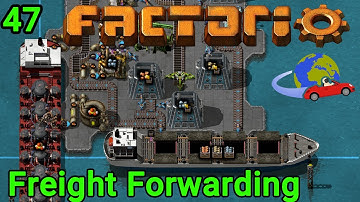 Finishing a green circuit factory! Factorio Freight Forwarding Ep 47