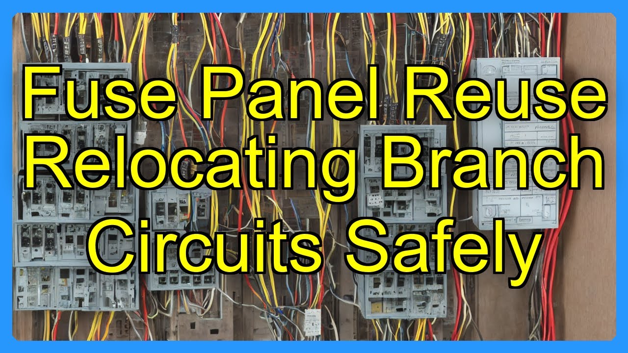 Fuse Panel Reuse Relocating Branch Circuits Safely