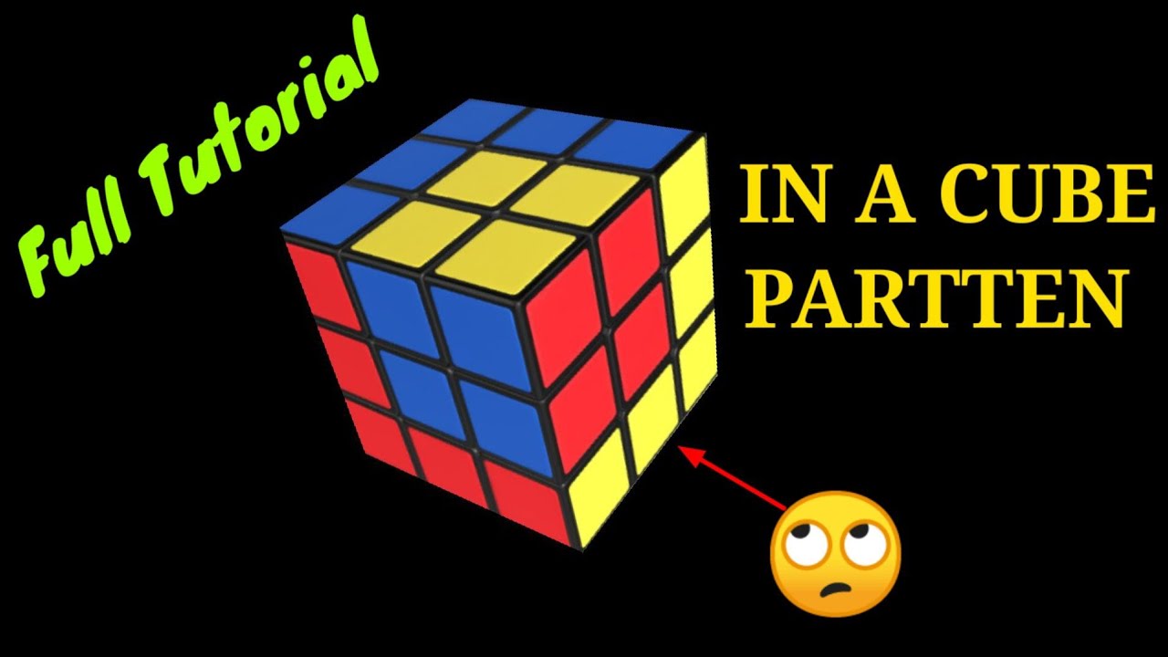 How to make Rubik's Cube in a cube partten with AI YouTube