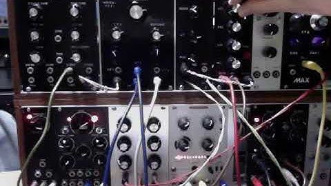 Eurorack Acid Jam / DIY Yusynth EMS Diode Filter /モジュラーシンセ テクノ