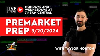 Options Trading Live Prep: 3/20/2024 | Focused Trades