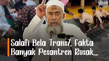 Salafi Dukung Trans7, Fakta Pesantren Nganu Emang Banyak yang Rusak