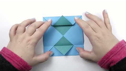 Easy Origami Masu Box Tutorial - Easiest Method - Paper Kawaii