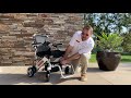 Porto Mobility Ranger Royce Worlds Lightest Foldable Electric Wheelchair Overview (Airplane Ready)