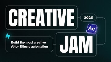 Plainly Creative Jam 2025: Build the most creative After Effects automation