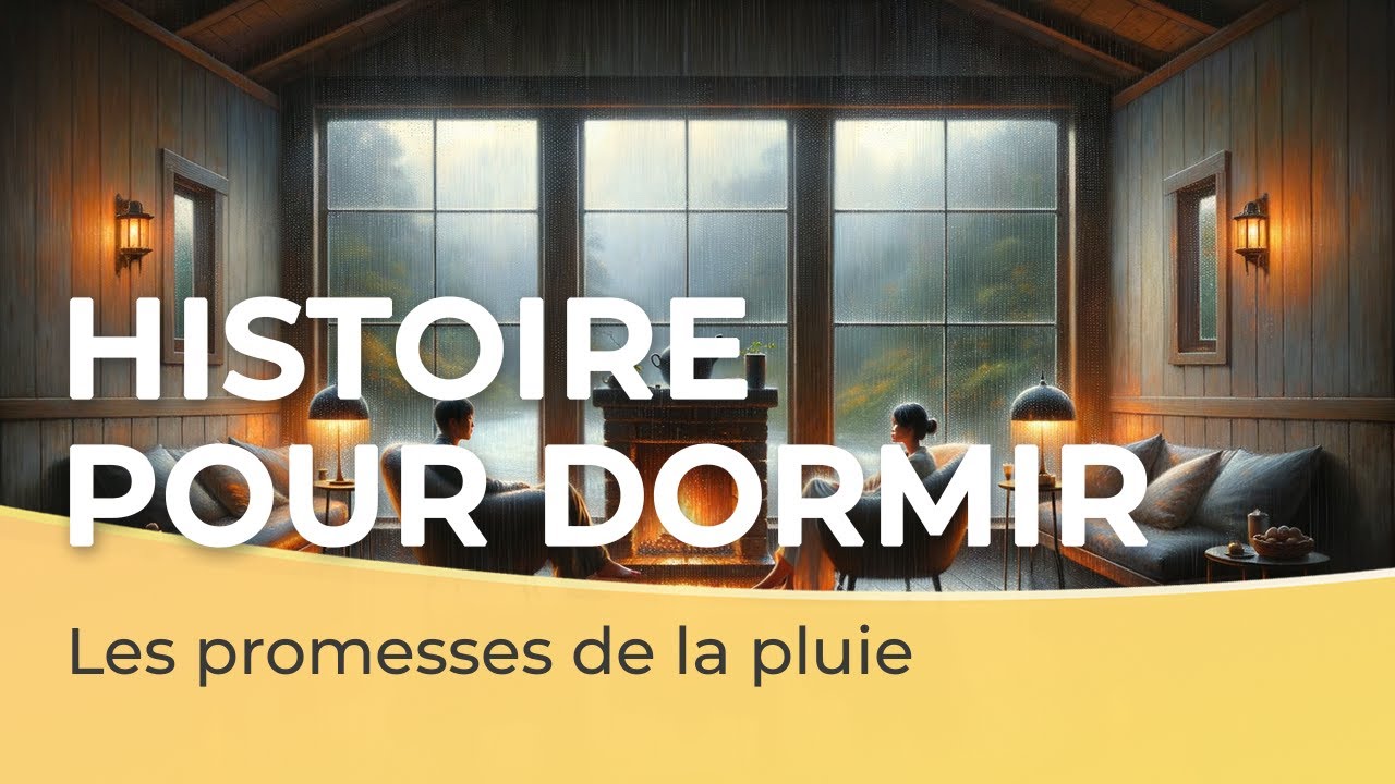 Histoire pour dormir 🌧️✨ | Les promesses de la pluie | Voix homme