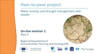 [2/2] Webinar - water scarcity and drought management