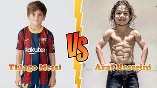 Thiago Messi VS Arat Hosseini (MINI MESSI) Transformation ★ From Baby To 2024