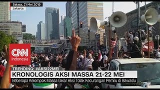 Kronologis Aksi Massa 21-22 Mei