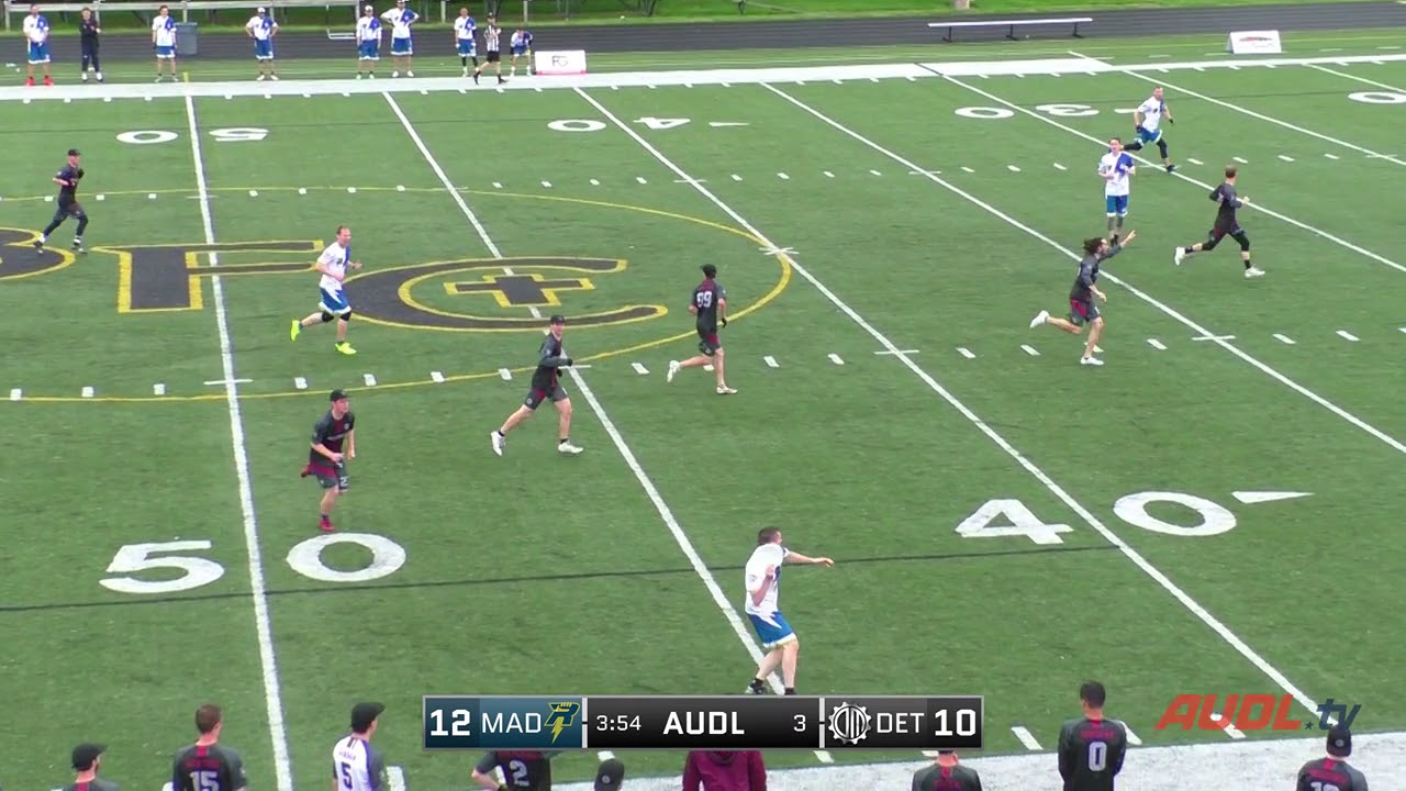 AUDL 2019: Madison Radicals at Detroit Mechanix — Game Highlights