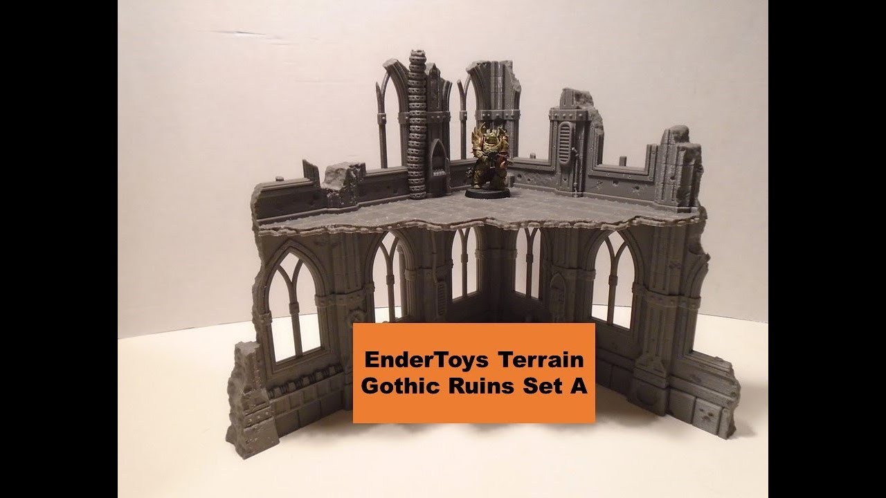 EnderToys Terrain- Gothic Ruins A