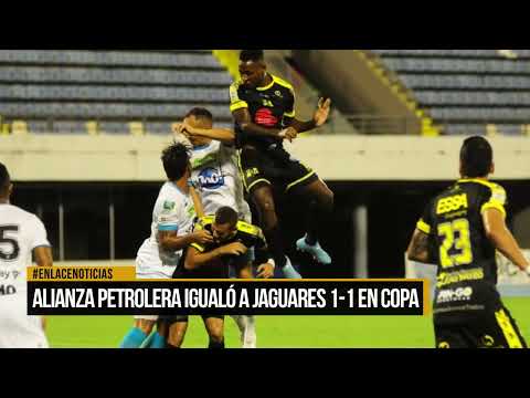 Alianza Petrolera igualó a Jaguares 1-1 en copa