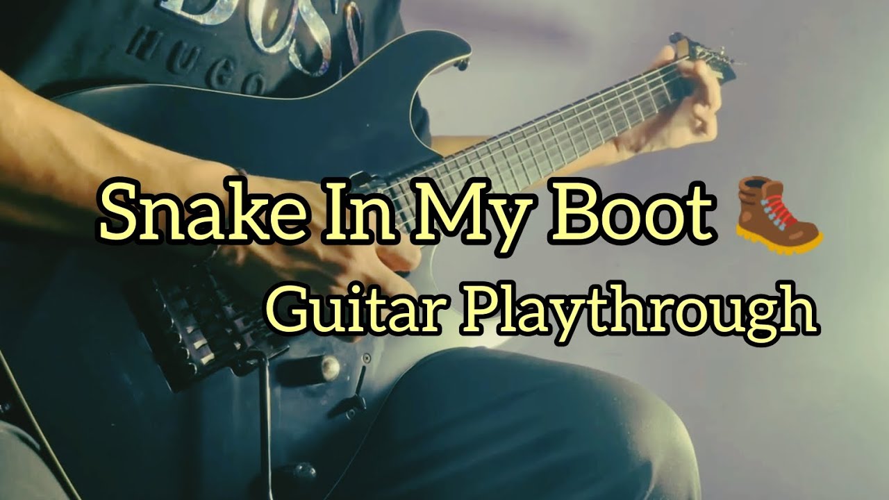 John Petrucci // Snake In My Boot (Guitar cover Playthrough _Racham Mang)
