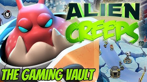 The Gaming Vault |  Alien Creeps TD (Tower Defense iOS Gameplay)