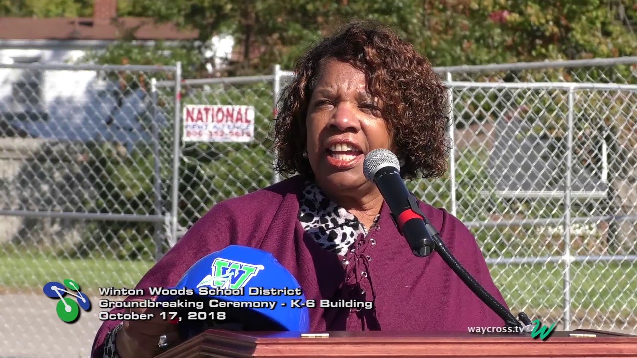 Winton Woods School District K6 Groundbreaking Ceremony of October 17