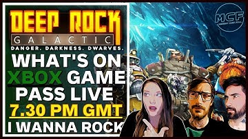 Deep Rock Galactic Gameplay live Stream (I WANNA ROCK) What