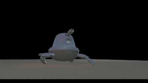 Spiderbot Walk - rendered