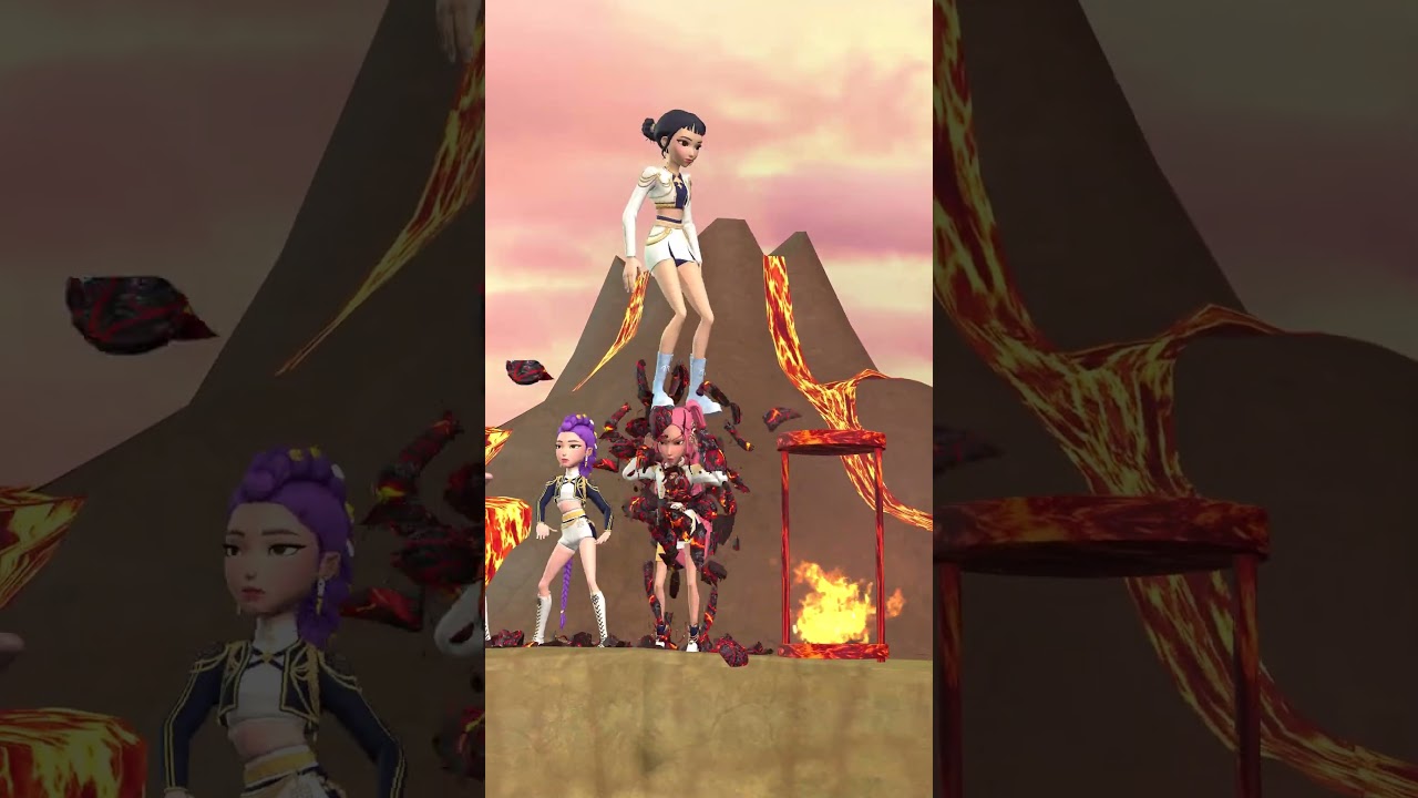 Zoey Play Music Marble 81 #shorts #animation #kpopdemonhunters