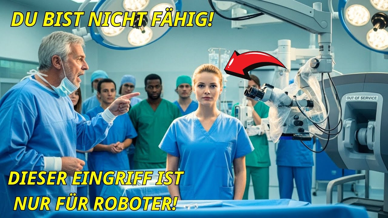 Der Chefarzt spottete „Das kann nur ein Roboter!“ — und sie zeigte es ihm