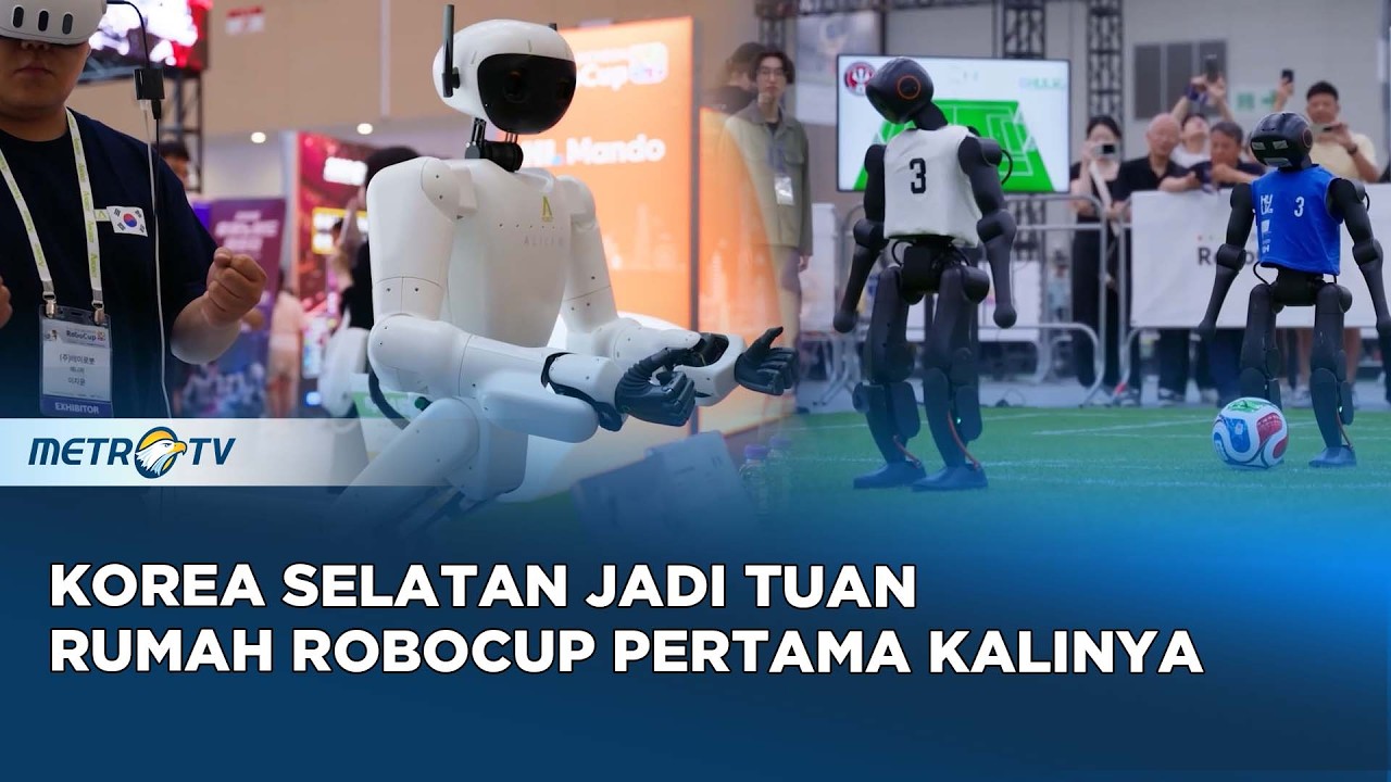 Robot tranh tài bóng đá tại RoboCup 2026 tổ chức ở Incheon Hàn Quốc