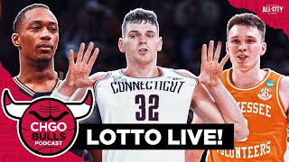LIVE NBA Draft Lottery Show! Can the Chicago Bulls jump into the Top 4? | CHGO Bulls Podcast