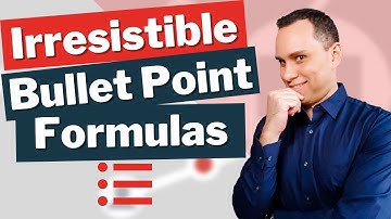 7 Catchy Bullet Point Formulas: Copywriting Tutorial (Easy Copy-Paste)