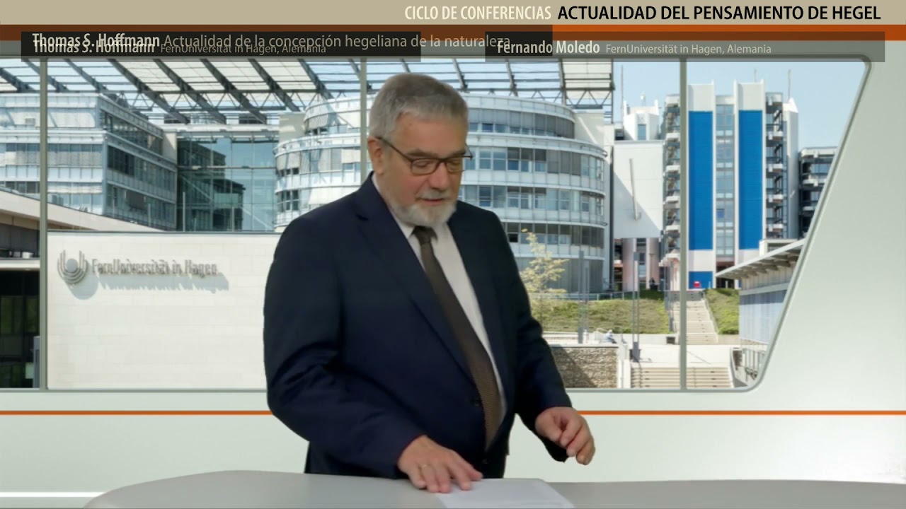 Thomas S. Hoffmann, Actualidad de la concepción hegeliana de la naturaleza