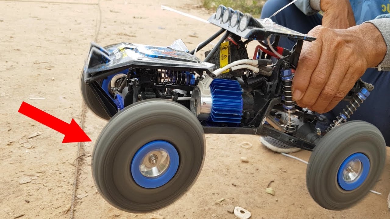 Nâng cấp xe Wltoys 12628 Max Speed Nát Xe | Yêu Sáng Tạo