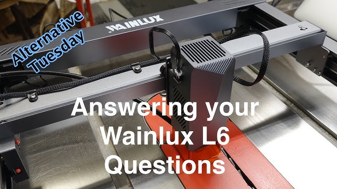 Wainlux K6 Unboxing & First Engraving 