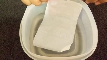 SECRET Message in WATER MAGIC Trick!