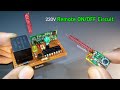 DIY 433MHz RF Module Project | Simple Remote &amp; Receiver Circuit | Electronic Projects