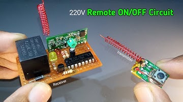 DIY 433MHz RF Module Project | Simple Remote & Receiver Circuit | Electronic Projects