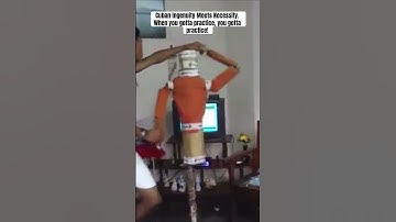 Watch This Amazing Salsero Dance With A Mannequin- Intermediate Salsa Combinations