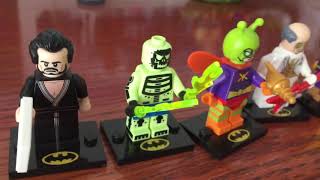 Lego Batman Minifigures Review (Шесть Минифигурок Лего Бэтмен)