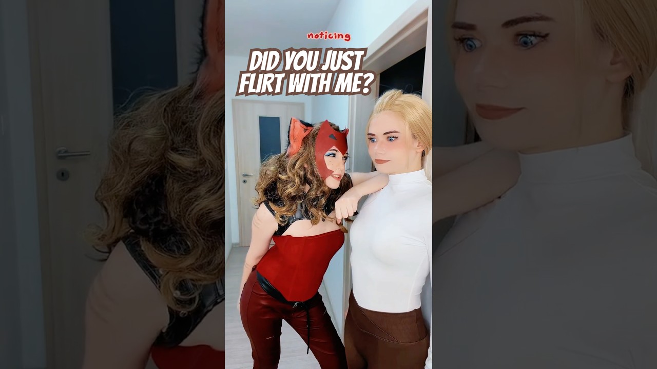 Did you just flirt with me? | Adora & Catra @witchera_ #cosplay | She-Ra