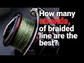 How many strands of braided line are the best?