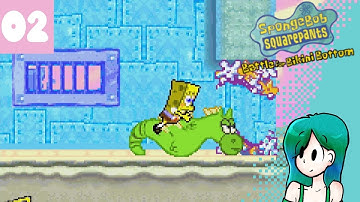FlutterBug - Spongebob Battle for Bikini Bottom (GBA) - Full Stream (Part 2)