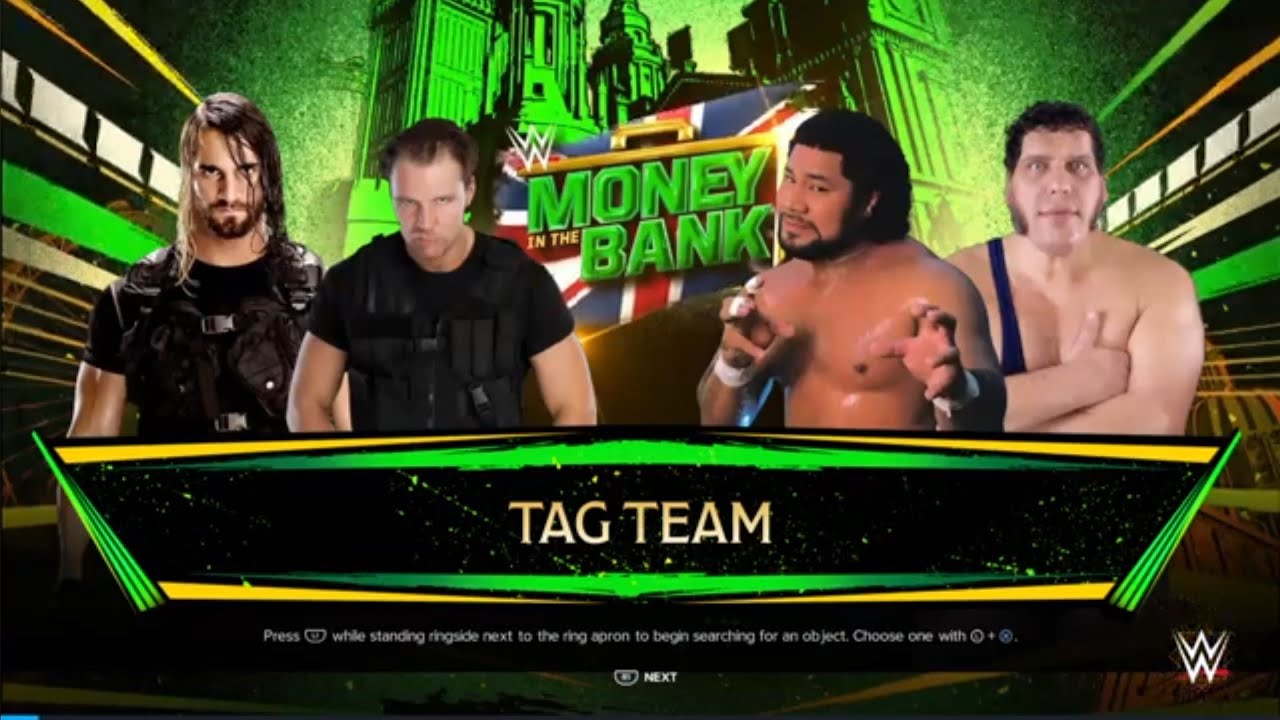 WWE 2K24 Tag Tournament 2nd Round The Shield Vs. The Colossal ...