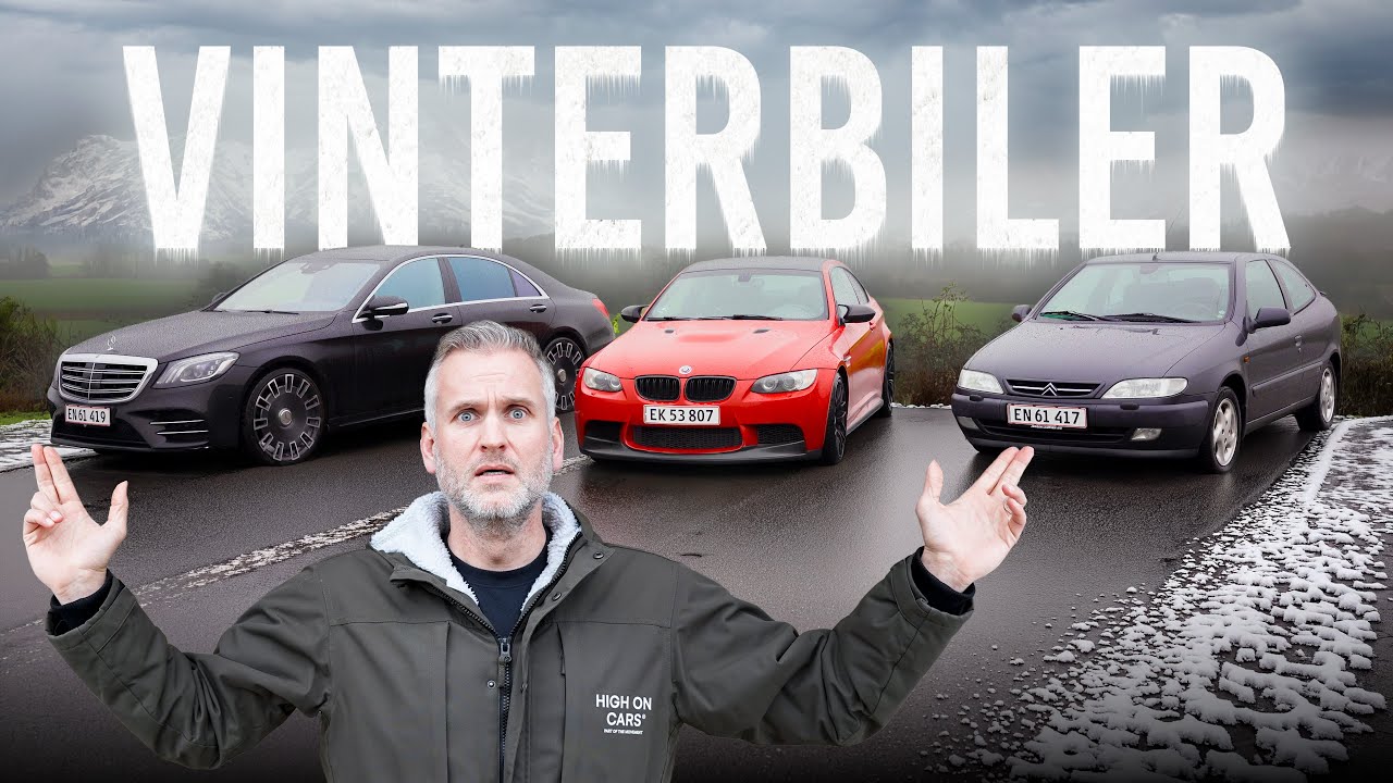 Er BMW M3 den perfekte vinterbil? Vi finder tre bud!